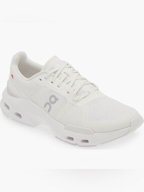ON CloudPulse all white training shoe